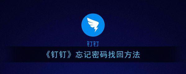 钉钉忘记密码怎么找回，钉钉忘记密码找回方法