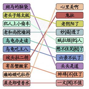 汉字找茬王搞怪歇后语怎么过，汉字找茬王搞怪歇后语通关攻略