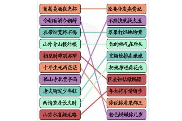 汉字找茬王甄嬛接古诗怎么通关，甄嬛接古诗通关攻略