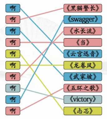 汉字找茬王啊连歌曲怎么过，汉字找茬王啊连歌曲通关攻略