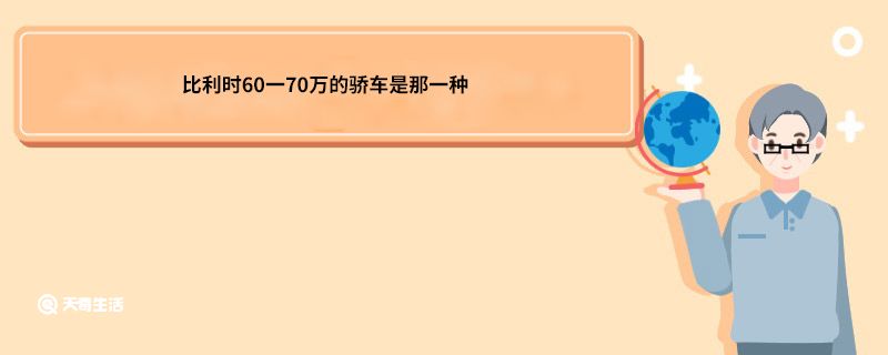 比利时60一70万的骄车是那一种 60一70万的骄车是哪种