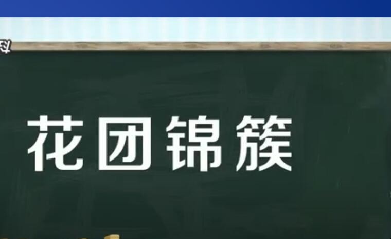 花团锦簇的意思是什么