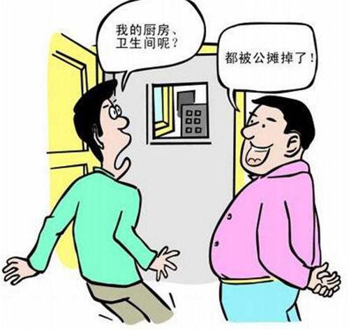 房屋公摊面积国家规定多少