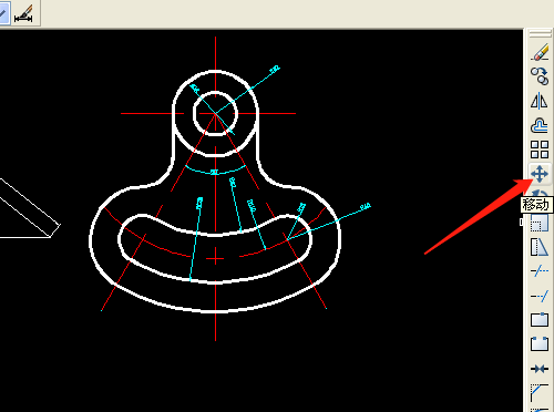 AutoCAD2007如何应用移动工具,应用移动工具的方法