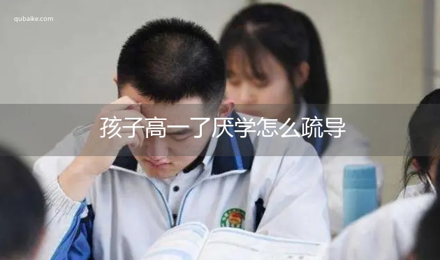 孩子高一了厌学怎么疏导