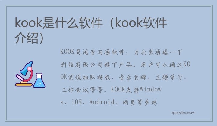 kook是什么软件（kook软件介绍）