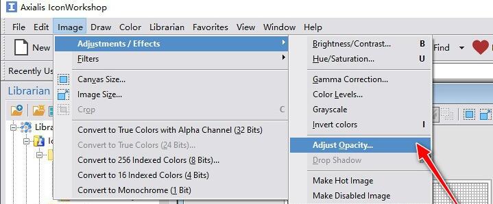 Axialis,IconWorkshop怎么设置图标不透明度？,Axialis,IconWorkshop设置图标不透明度教程攻略