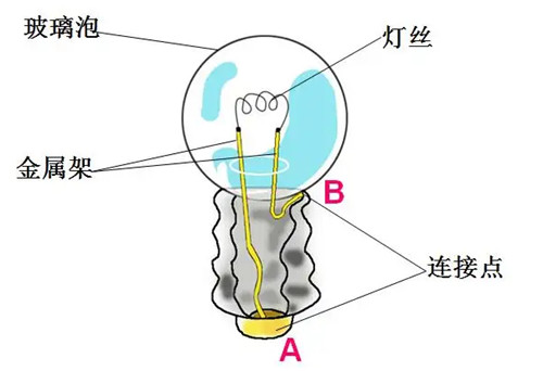 灯泡的结构是怎样的