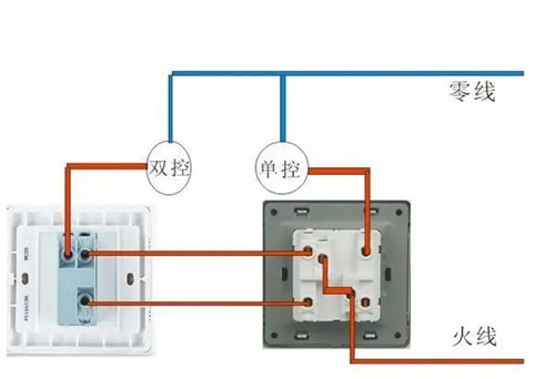 床头开关怎么接线