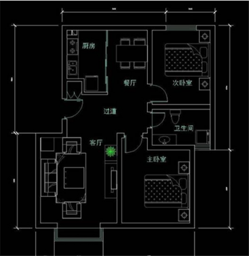 如何用CAD画浴室平面图 用CAD画图注意事项