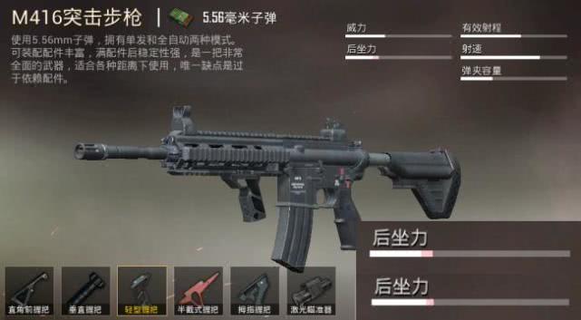 和平精英M416怎么样   M416实战介绍