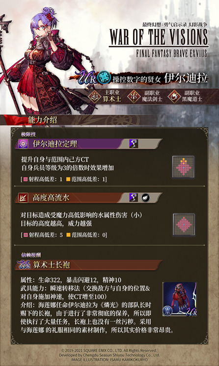 《FFBE 幻影战争》玛雪莉&伊尔迪拉登场！