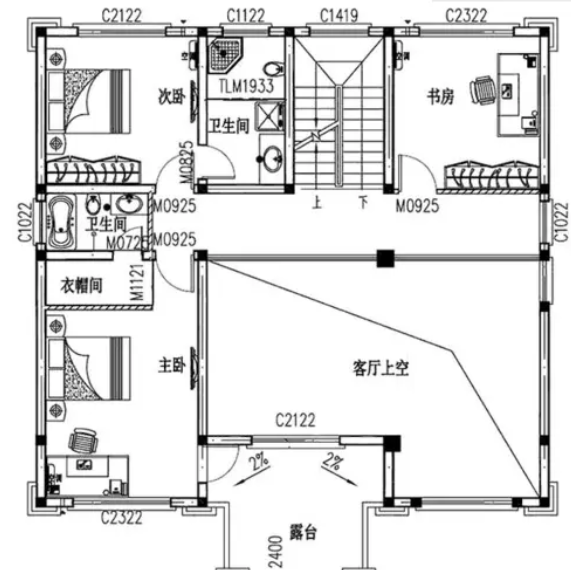 2022年自建房平面设计图 这三款好户型住的绝对舒服