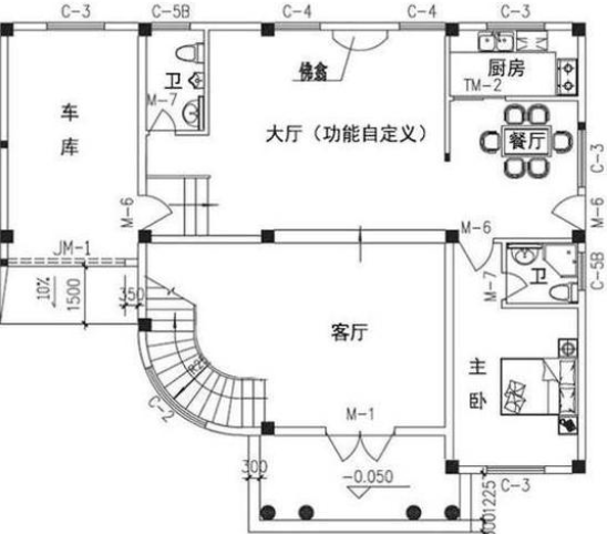 农村简单三层半自建房外观图， 农村三层半自建房怎么设计