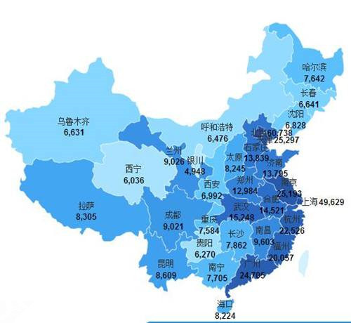 2017年中国房价走势图 中国房价必跌十大城市有哪些