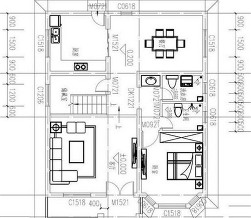 3套自建房平面图带您体会三层别墅的独特魅力