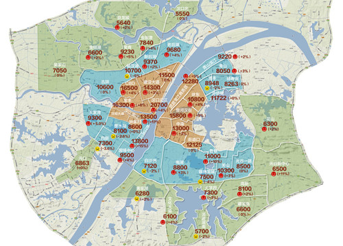 2017年武汉房价走势图 武汉房价走势最新消息