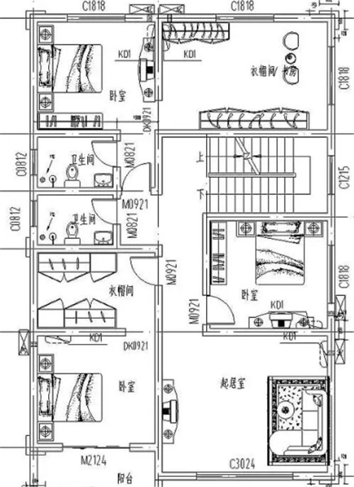 2022年自建房平面设计图 这三款好户型住的绝对舒服