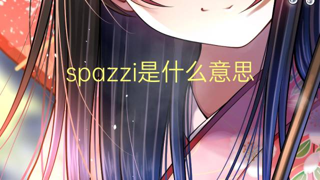 spazzi是什么意思 spazzi的翻译、读音、例句、中文解释