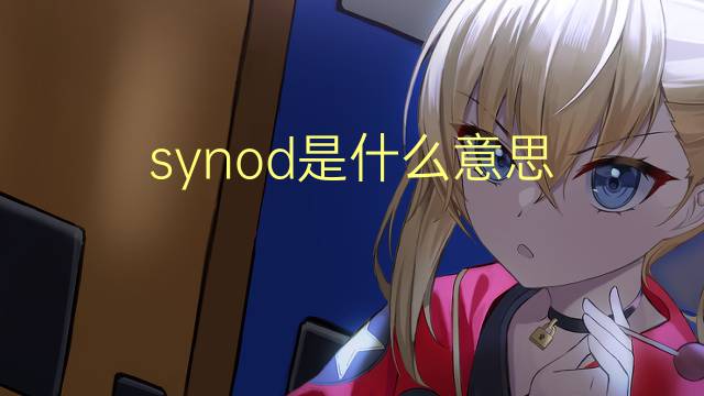 synod是什么意思 synod的翻译、读音、例句、中文解释