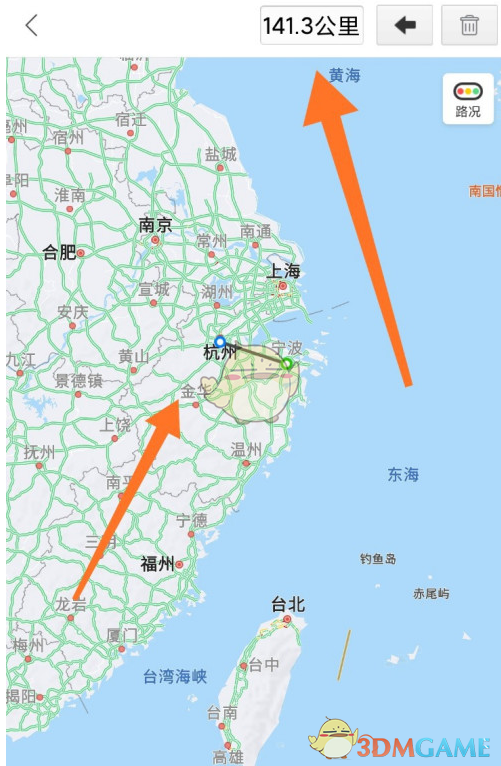 百度地图怎么测量两个点之间距离_测距方法介绍