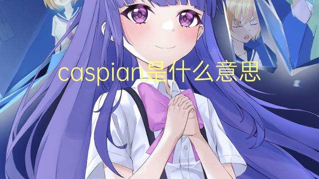 caspian是什么意思 caspian的翻译、读音、例句、中文解释