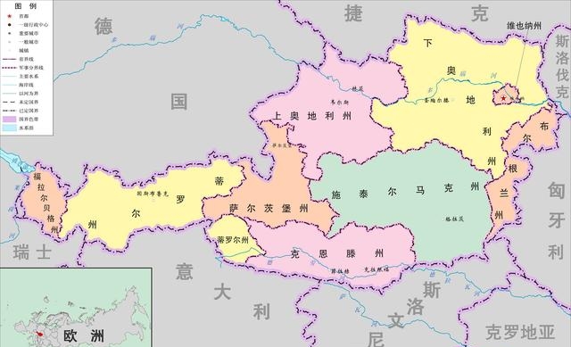 奥地利面积多少平方公里呢（详细介绍奥地利共和国）