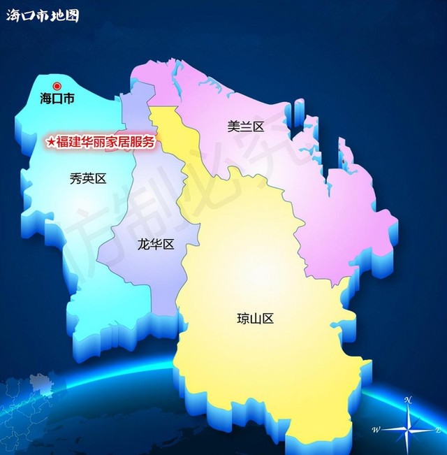 海口在中国的哪里（海南省地图及海南人文介绍）