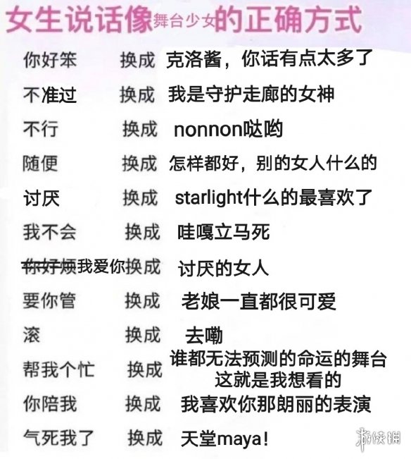 女生说话像 的正确方式 女生说话像的正确方式是什么梗