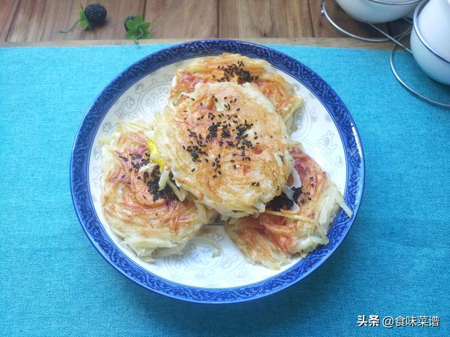 鸡蛋和土豆丝可以一起烙煎饼吗（懒人早餐鸡蛋土豆饼做法攻略）