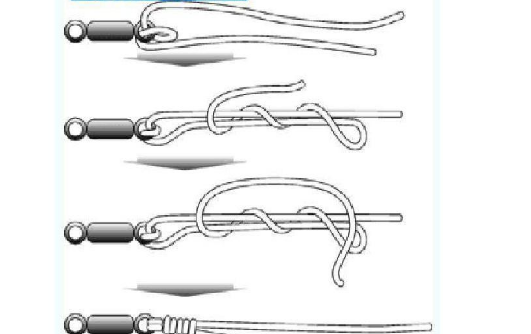 鱼钩怎么绑在八字环上呢（3种8字环的绑法图解）