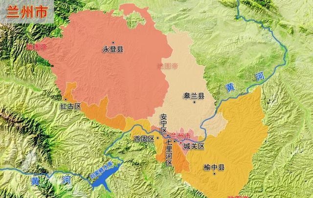 兰州是哪个省的（介绍中国行政区划甘肃省兰州市）