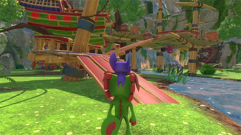 尤卡莱莉大冒险图文攻略 yooka-laylee全书页100%收集攻略