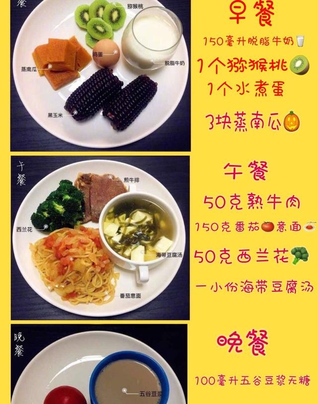 健康食谱减肥方法（不重样的50款营养减肥食谱）