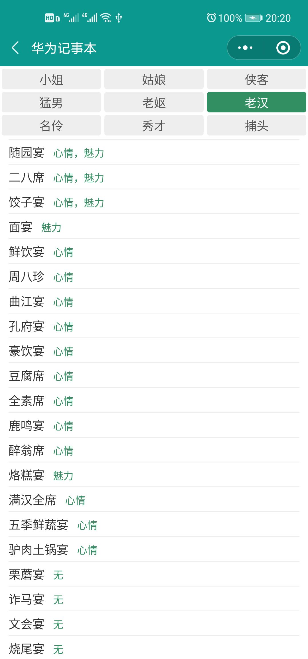 古代人生客栈攻略_古代人生客栈宴请属性一览（图文）