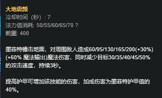 LOL熔岩巨兽墨菲特技能解析_S8石头人技能加点推荐