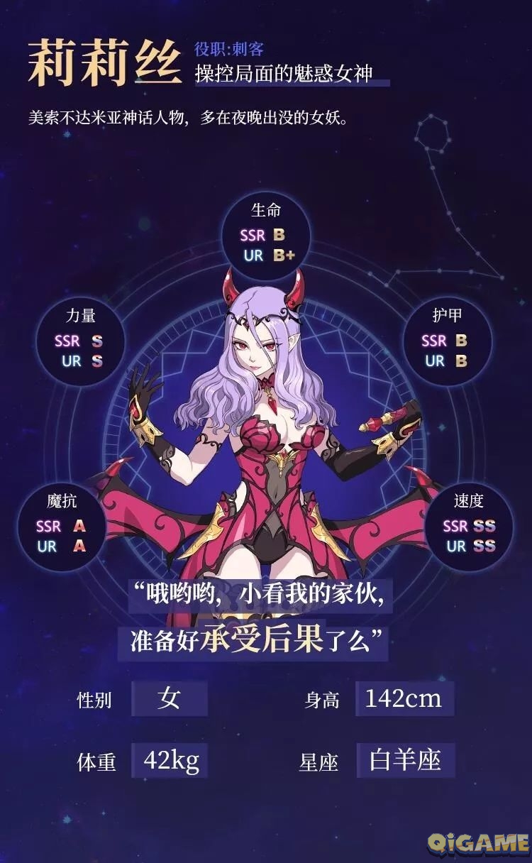 启源女神魅魔莉莉丝图鉴 启源女神魅魔莉莉丝厉害吗