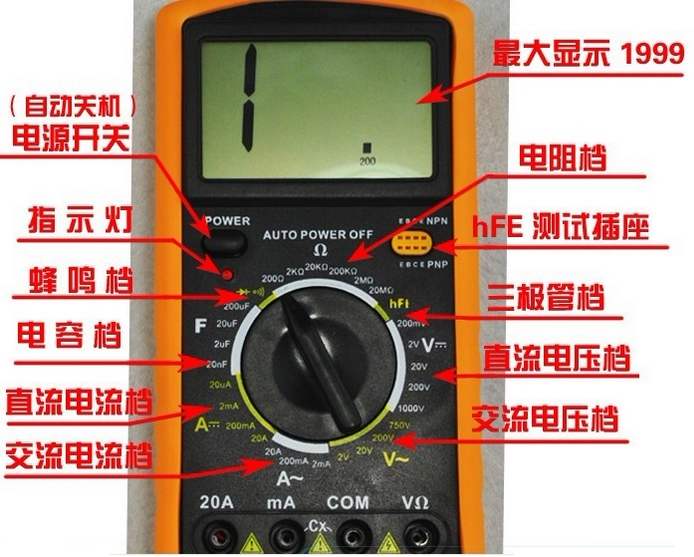 万用表电阻档使用方法是什么