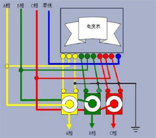 三相四线接线顺序是怎样的