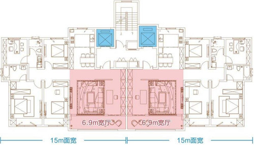 两梯两户是两部电梯吗