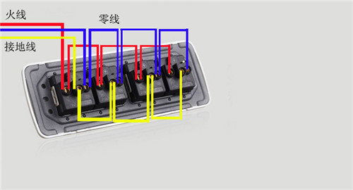 插座并线怎么接