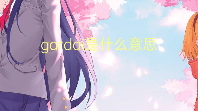 gardai是什么意思 gardai的翻译、读音、例句、中文解释