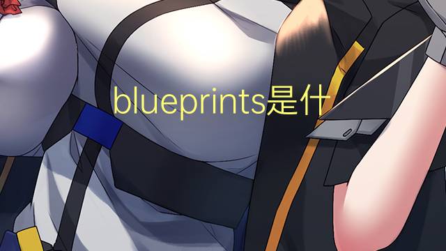 blueprints是什么意思 blueprints的翻译、读音、例句、中文解释