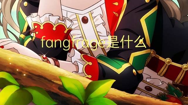 fangfrage是什么意思 fangfrage的翻译、读音、例句、中文解释