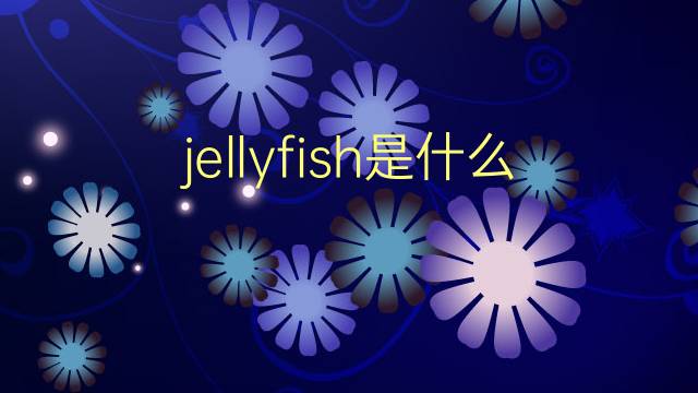 jellyfish是什么意思 jellyfish的翻译、读音、例句、中文解释