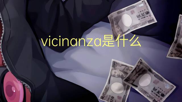 vicinanza是什么意思 vicinanza的翻译、读音、例句、中文解释