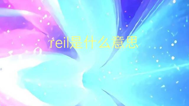 reil是什么意思 reil的翻译、读音、例句、中文解释