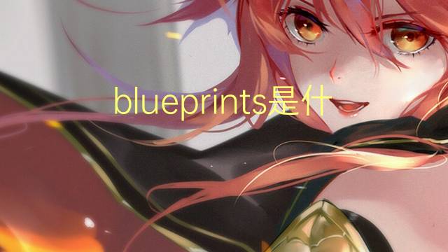 blueprints是什么意思 blueprints的翻译、读音、例句、中文解释