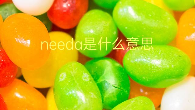 needa是什么意思 needa的翻译、读音、例句、中文解释