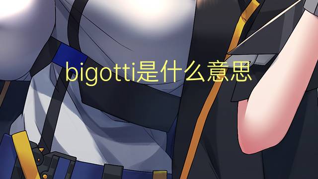 bigotti是什么意思 bigotti的翻译、读音、例句、中文解释